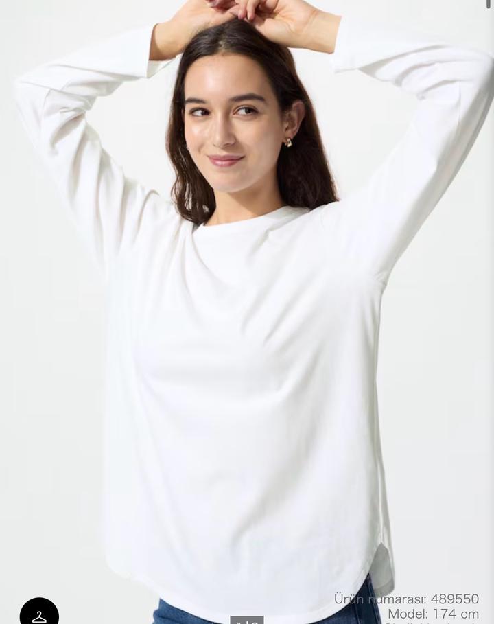 Uniqlo лонгслив