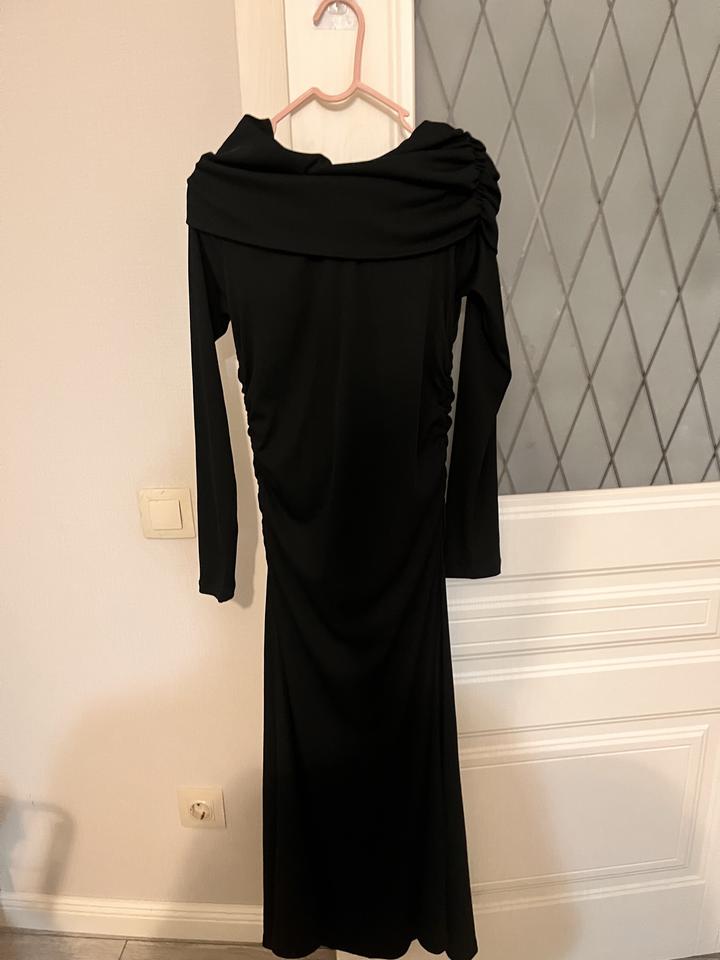 длинное платье черное