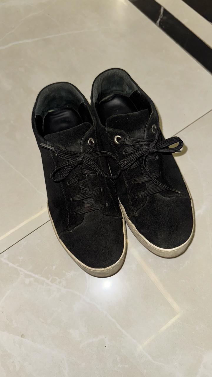 Кеды замшевые sman