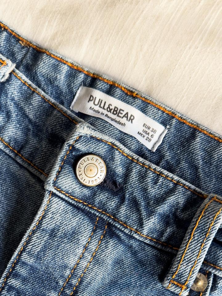 Синие джинсы Pull & Bear 38/30