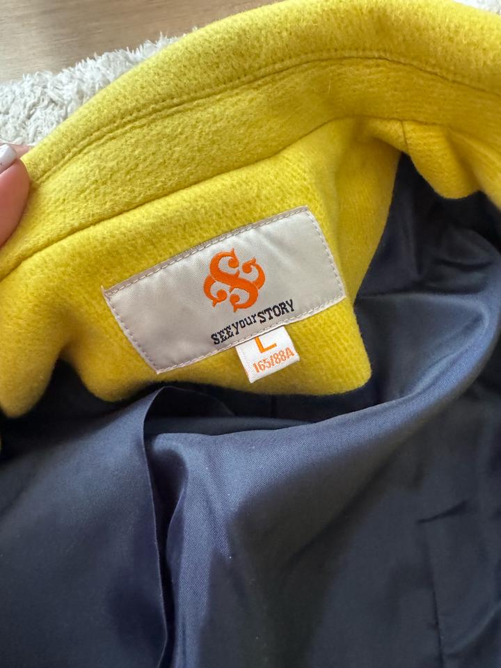 Тёплый шерстяной пиджак