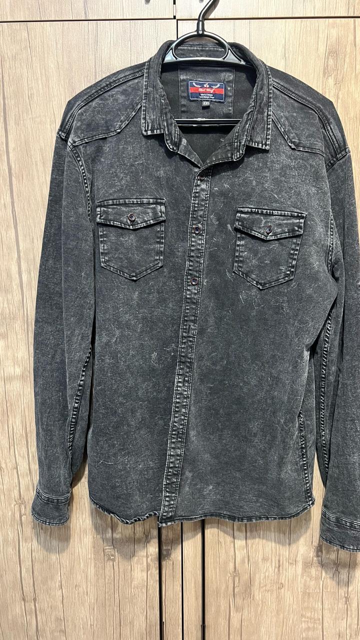 Джинсовая рубашка