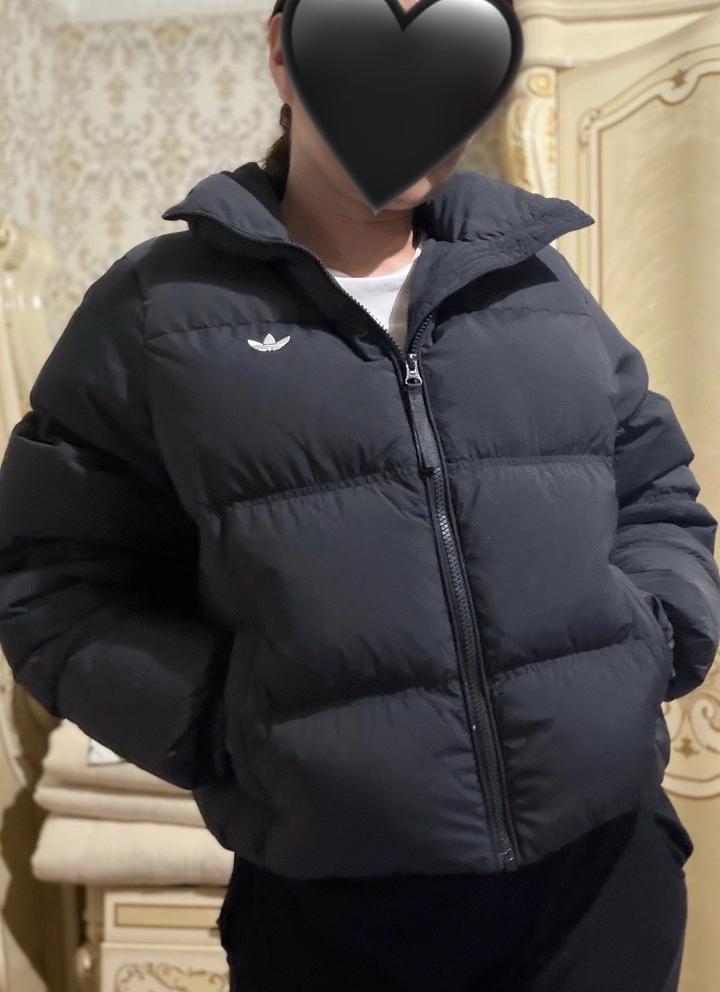 Adidas куртка пух