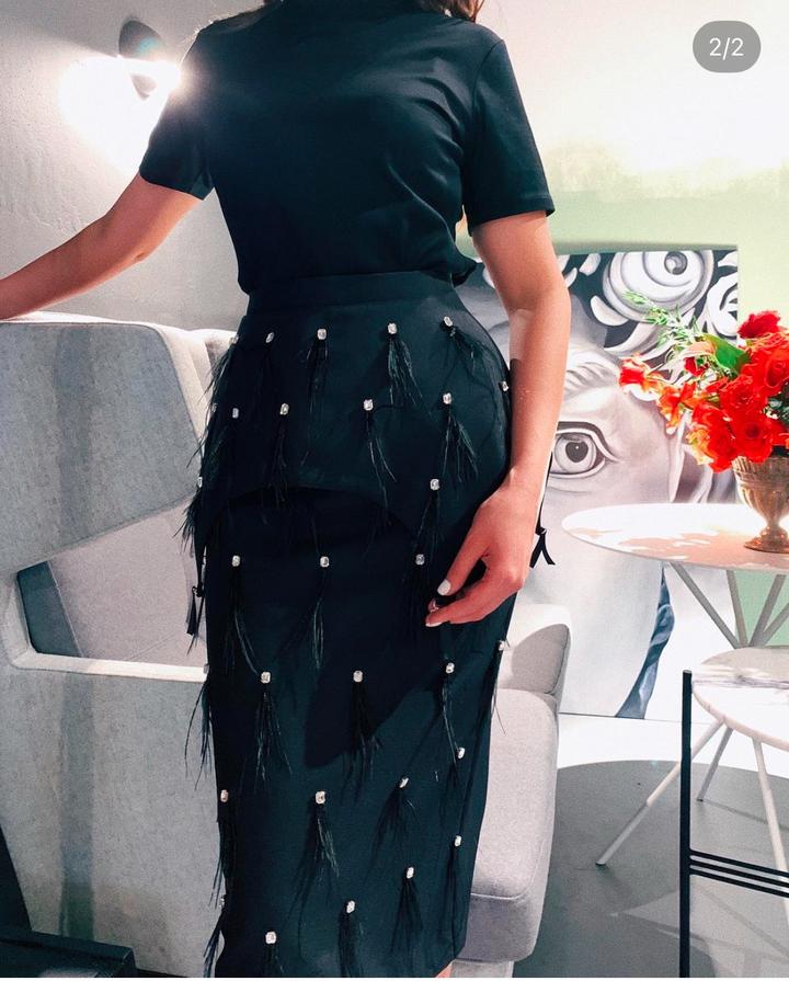 Malli юбка с баской