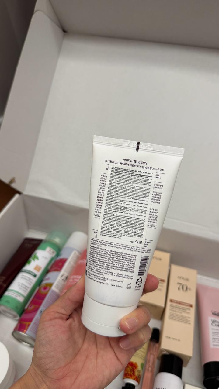 Восстанавливающая термозащита для волос Real Shea 150 мл