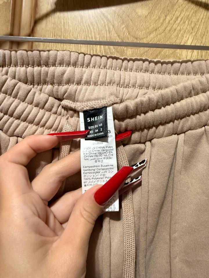 Тёплые широкие штаны Shein