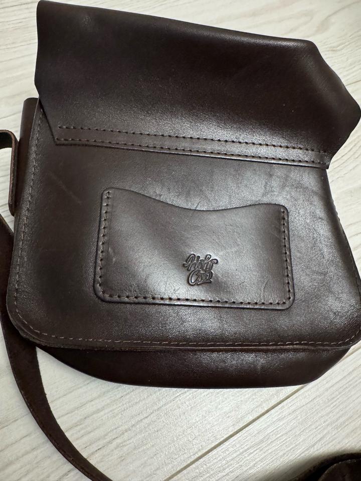 Кожаная сумочка!