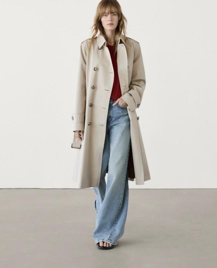 Massimo dutti тренч