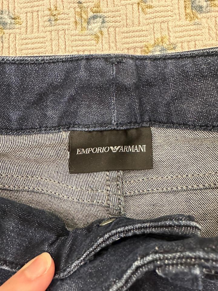 Синие джинсы Emporio Armani