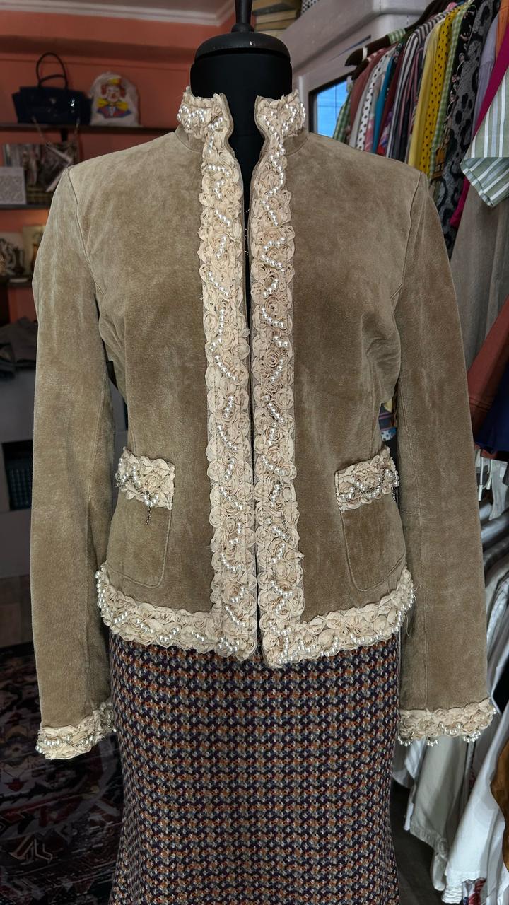 Замшевая куртка