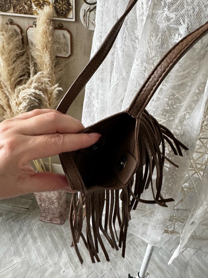 Сумка с бахромой