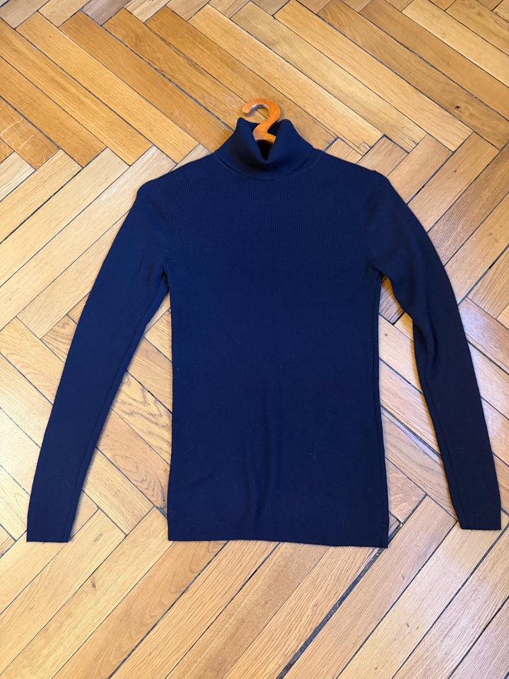 Водолазка из 100% шерсти Muji