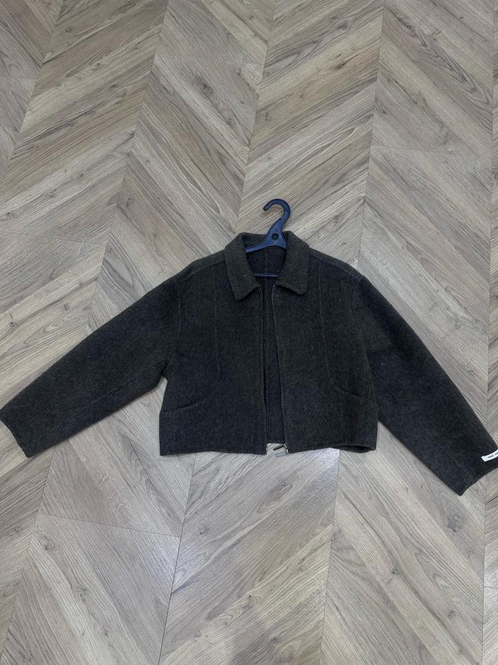 Упроченная шерстяная курточка