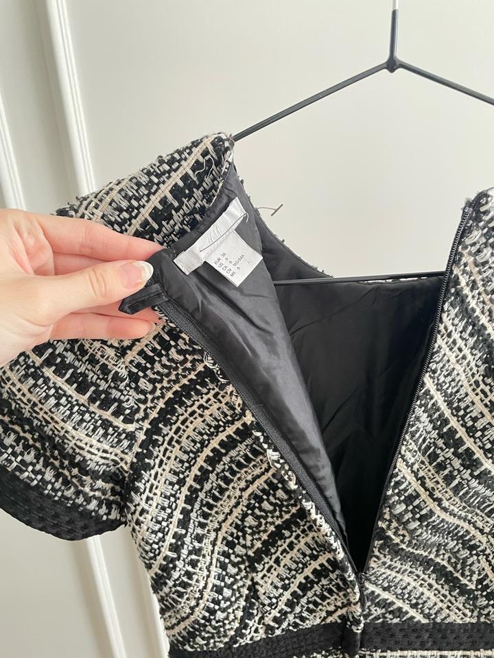 Твидовое платье H&M