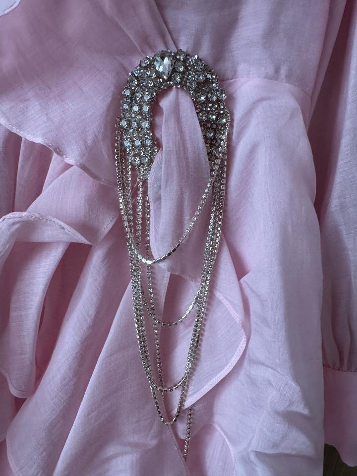 Платье вечернее розовое