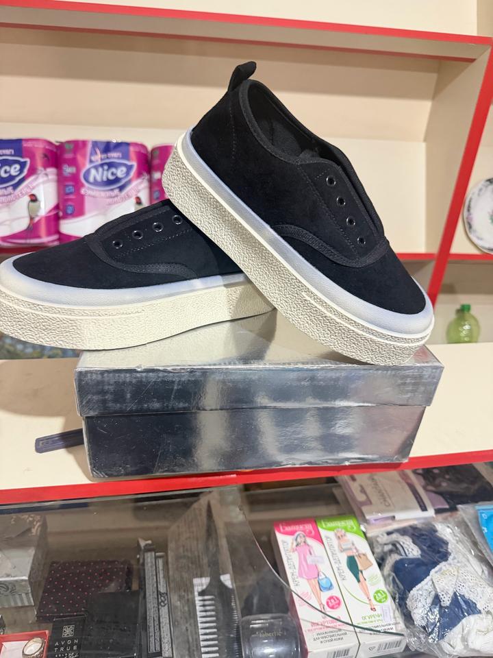Замша кеды