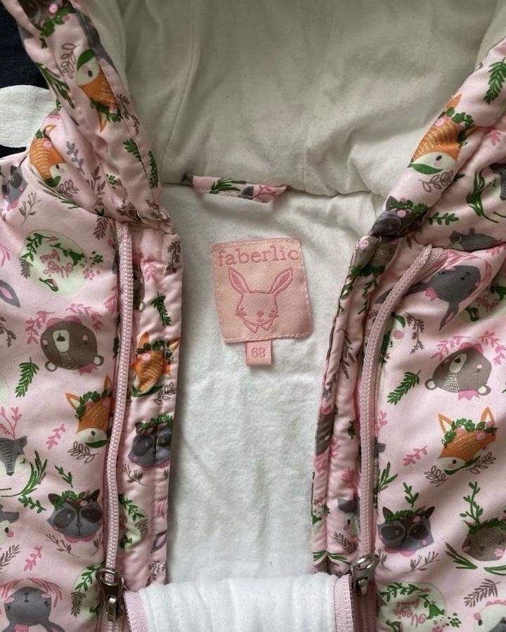 Конверт зимний на девочку