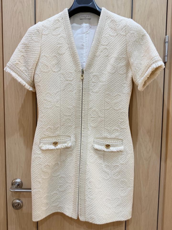 Новое платье шерстяное Sandro