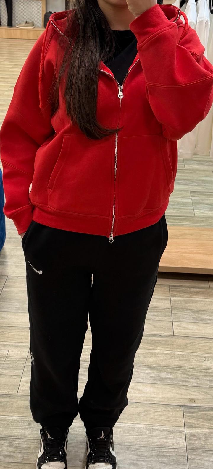 Nike спортивка верх красный вниз черный