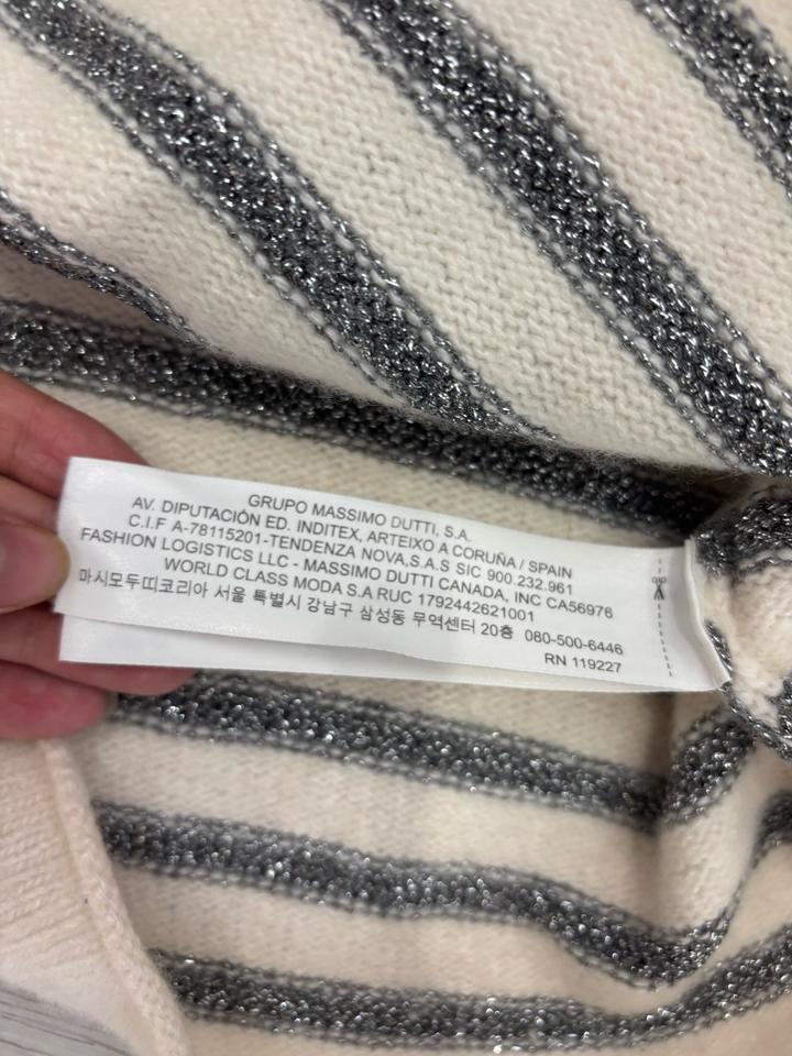 Massimo Dutti xs s свитер в полоску