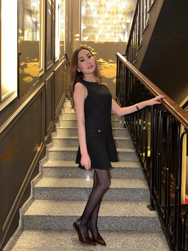 Платье твид