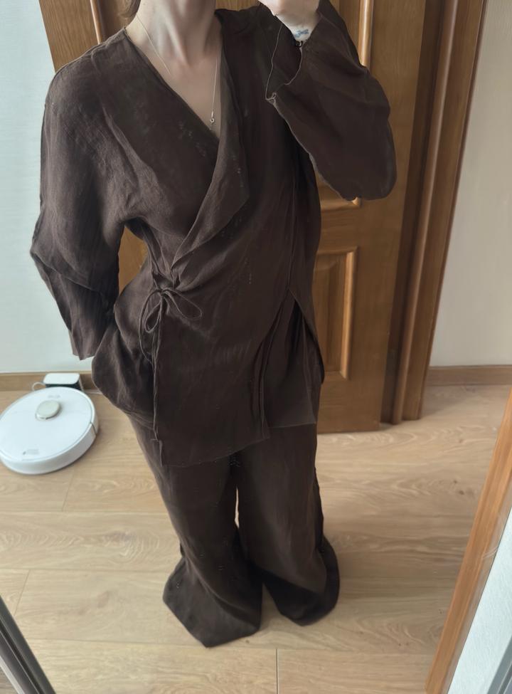 Сет из кимоно и брюк Massimo dutti