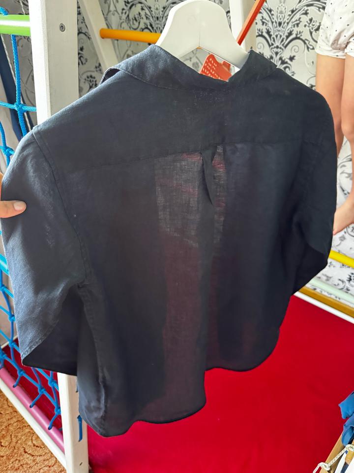 Рубашка Uniqlo лен