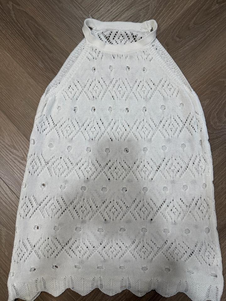 Летняя ажурная маечка