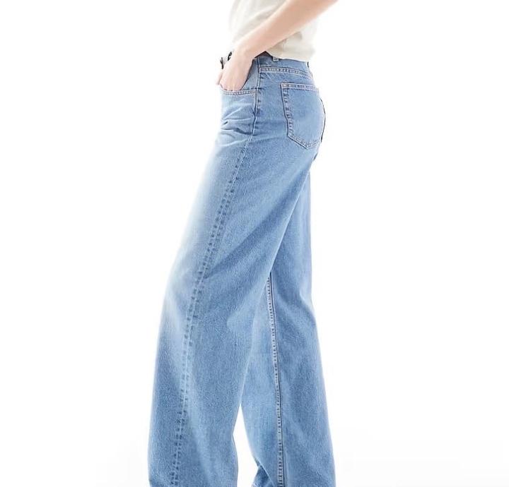 Новые джинсы Asos Tall L XL 48 р (талия 80-83 см) широкие багги baggy wide leg