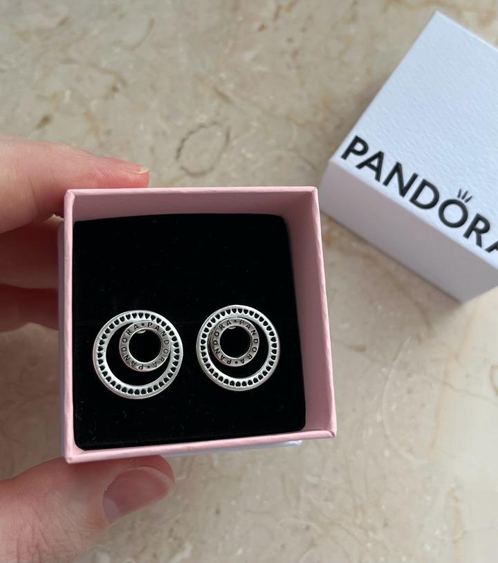 Новые серьги Pandora