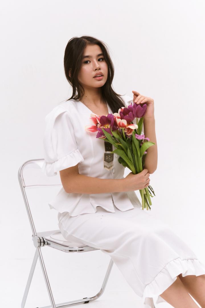 Белое платье 🤍