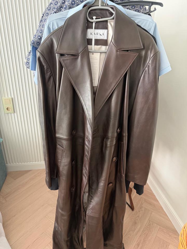 Кожаный тренч новый Katlawear