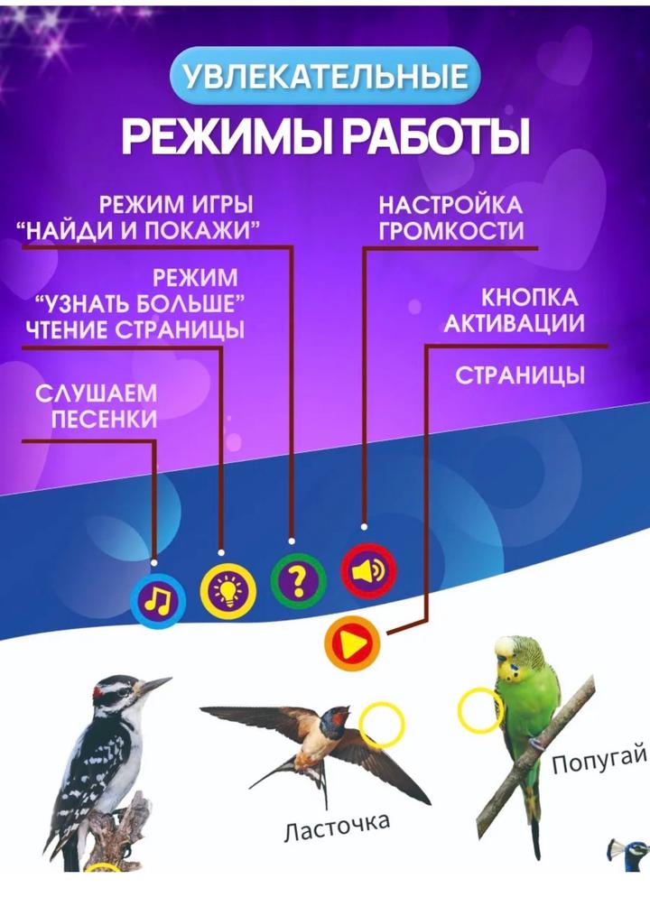 Говорящая развивающая книга для детей