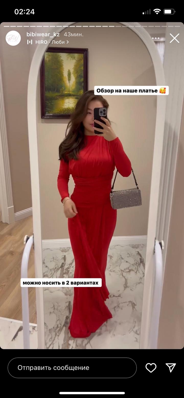 Красное платье,xs-s