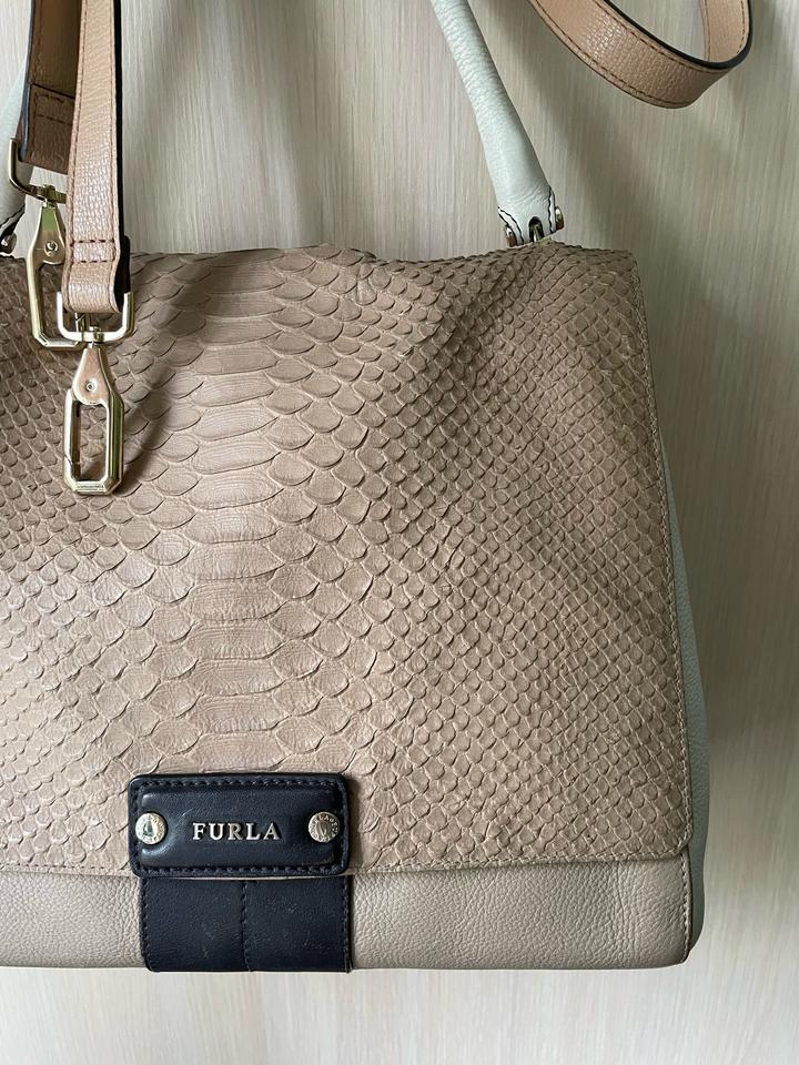 Сумка из кожи питона FURLA