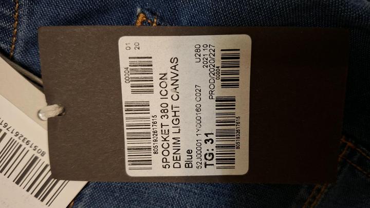 Оригинальные джинсы Trussardi (ICON 380)