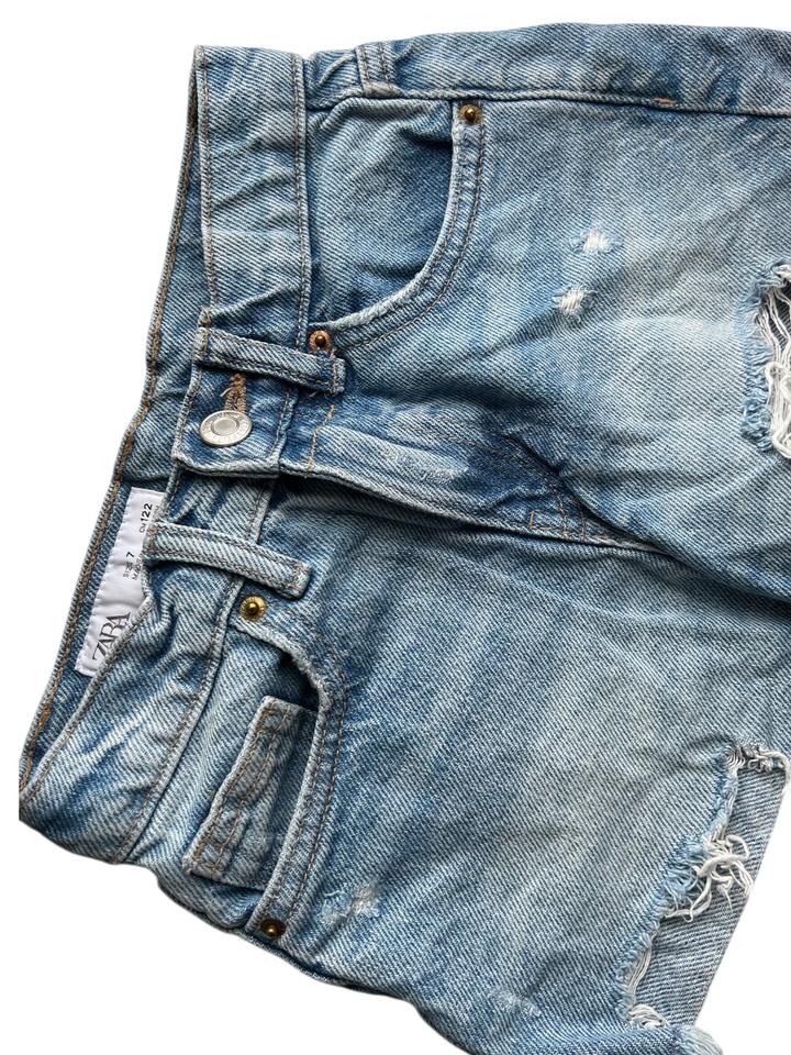 Джинсовые шорты Zara 6-7 лет