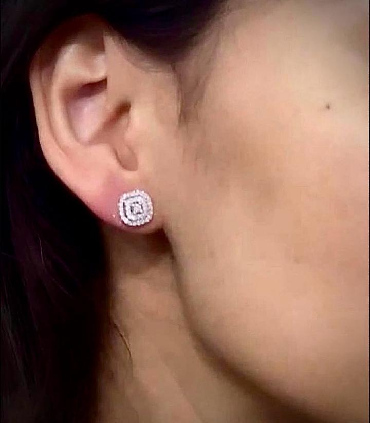 Новые бриллиантовые пусеты от Deberquem Jewelry
