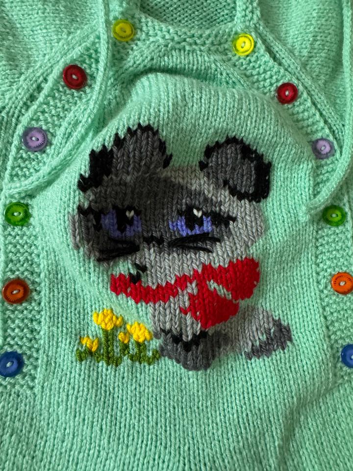 Вязаный комбез