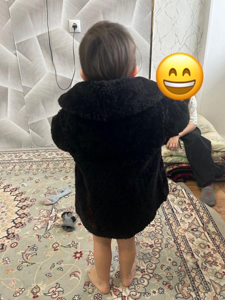 Шуба натуральная детская