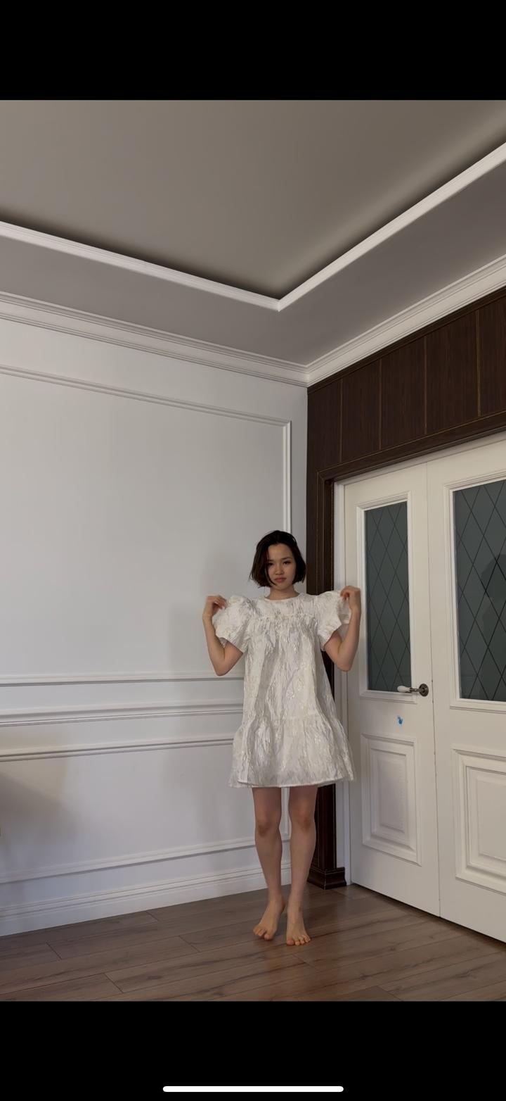 Пышное трапециевидное платье