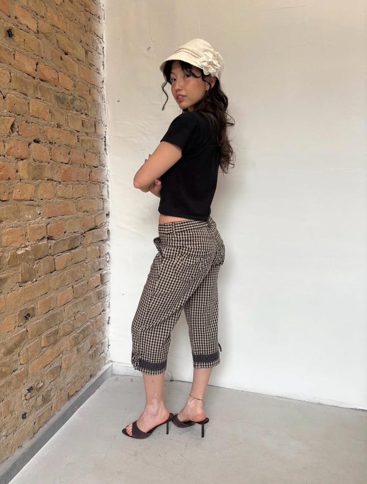Капри plaid