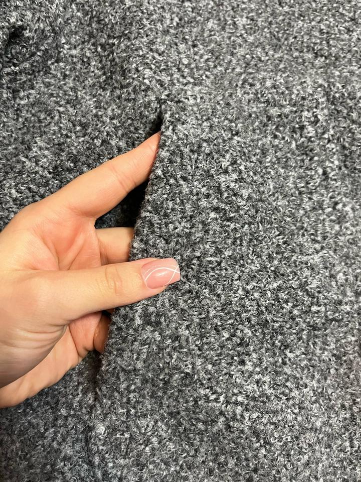 Бомбер серый