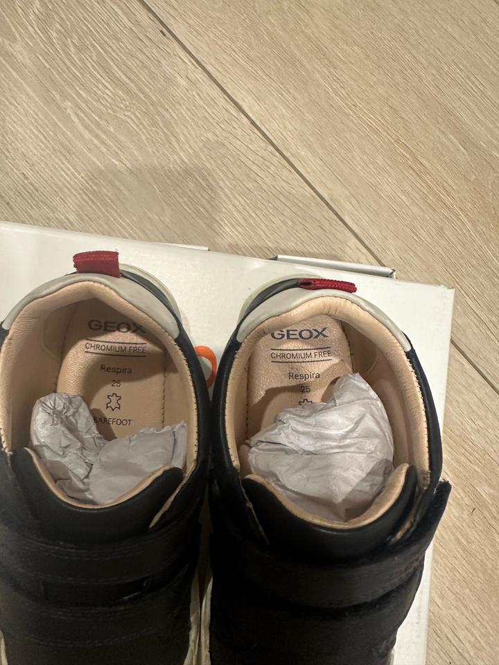 Детские ботинки, кожа