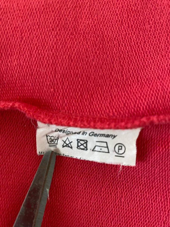 Пиджак трикотажный розовый