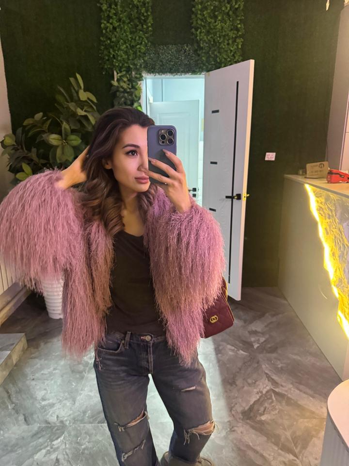 Бомбер с бахромой