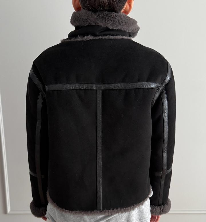 Короткая дубленка ZARA