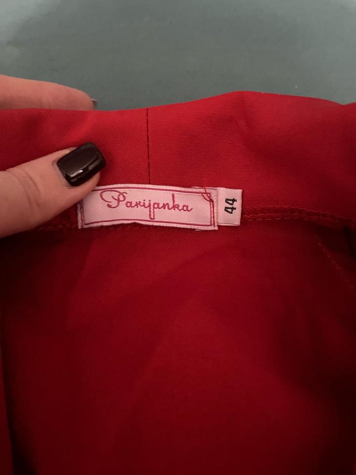 Красный классический комбез,ходить в клуб 💃 на праздники