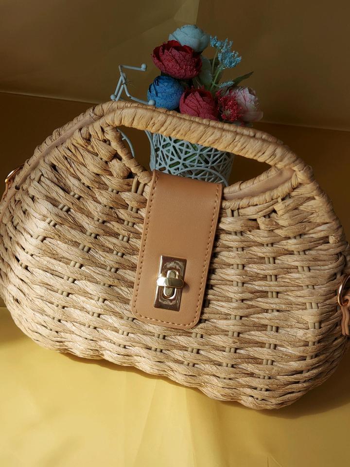 Плетёная сумка