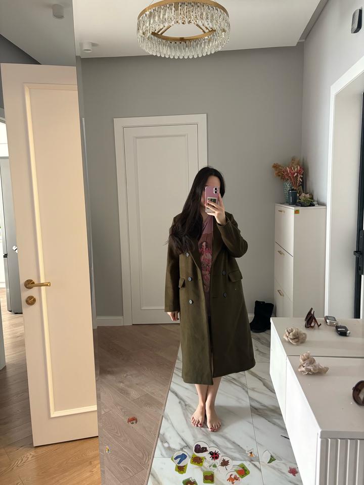 Шерстяное пальто